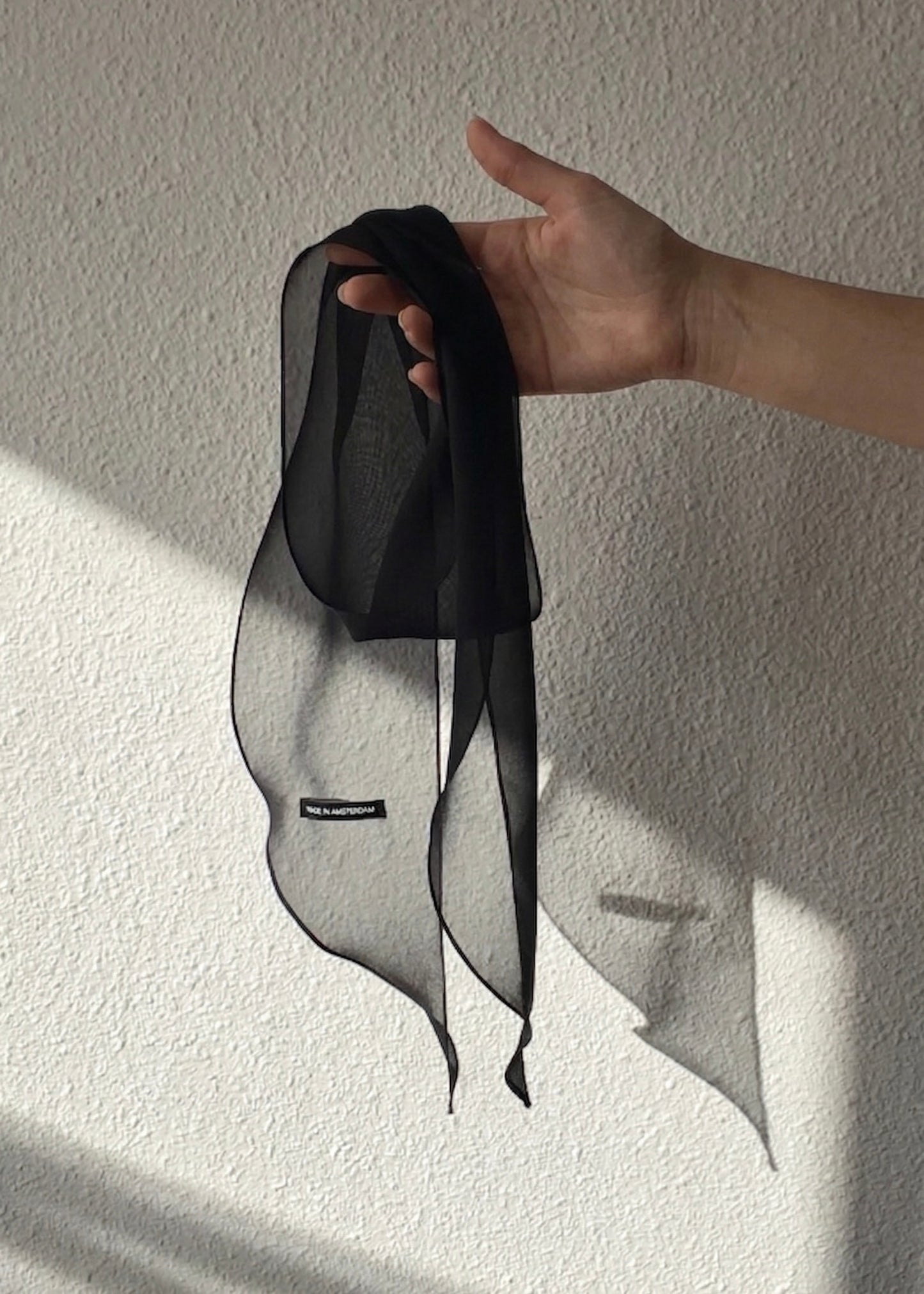 Pure silk scarf