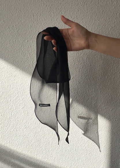 Pure silk scarf