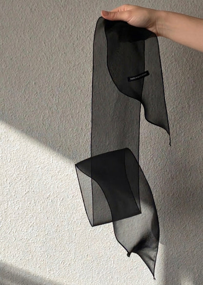 Pure silk scarf