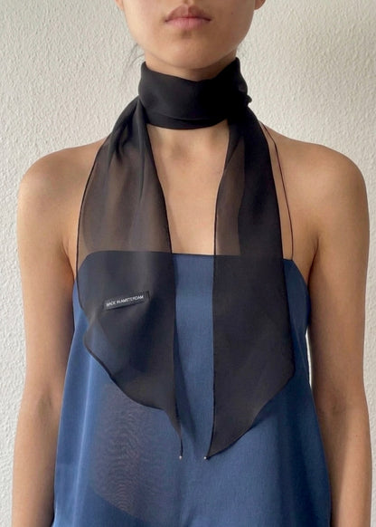 Pure silk scarf