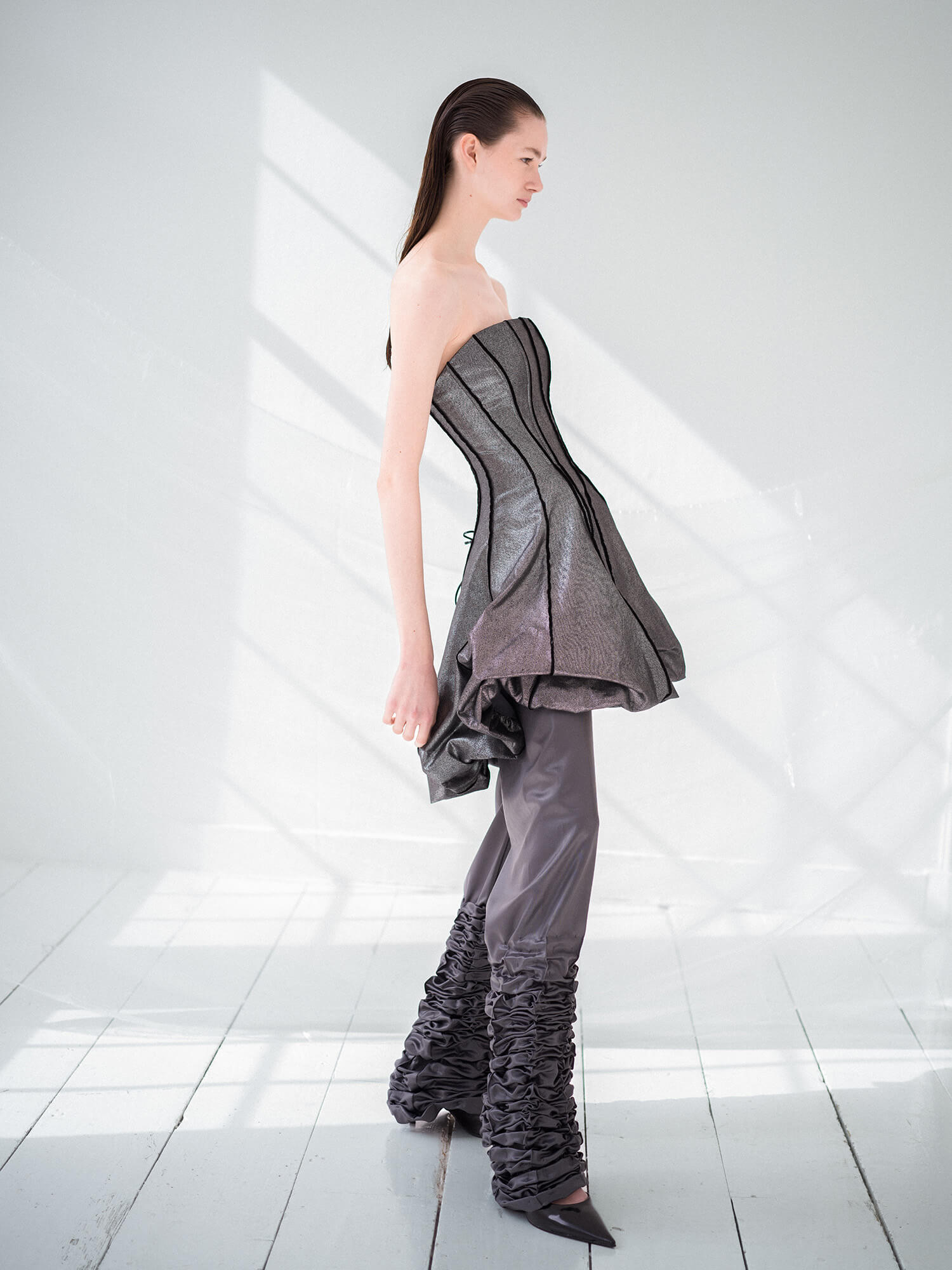 Nandin Erdene Starlet dress from the side